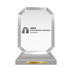 Maven Collective Marketing IAMCP Award 2025 Trophy